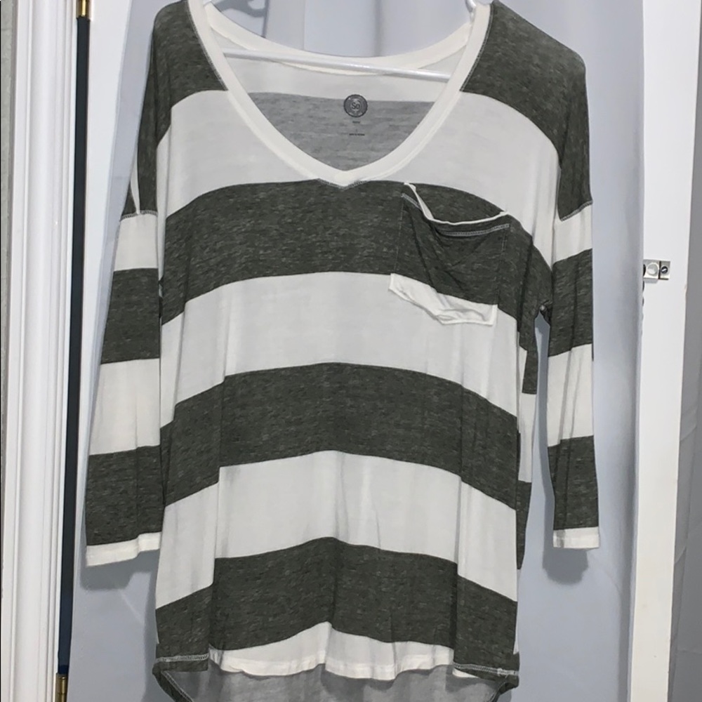 SO striped tee